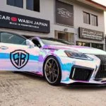 ブルネイ店にて CAR WASH JAPAN in Burunei