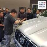 ブルネイ店にて技術研修  technical advice to newcomers 写真 4
